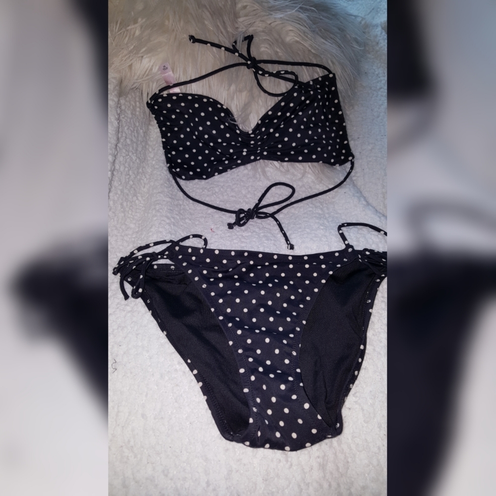 Victoria's Secret polka dot bikini